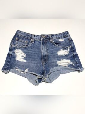 Refuge Chelsea High Rise Destroyed Denim Cutoff Shorts Size 5